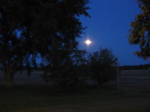 Full Moon at almost dark - 5-24-2013
