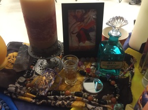 Oya - on our altar for our Temple's Midsummer Ritual on June 18, 2016