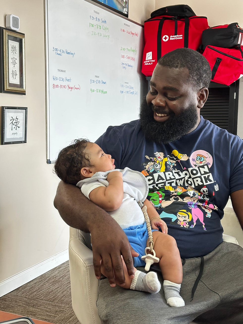 Deron Terry, Lead Family Service Worker