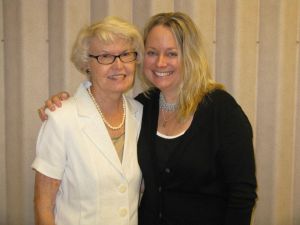 Me and Mom, MIdsummer 2013 after I led our Spirit's Edge ritual.