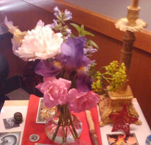 My class this May on the sabbat of Beltane -  Stoking the Fires, and you can see the Spider image in the center here as well. This class is part of the ongoing Adopting the Pace of Nature: Embracing Seasons and Energies of the Year series at The Center for Mind, Body & Spirit