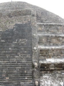 The Temple of Quetzalcoatl, Jan. 1, 2015, at Teotihuacan