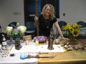 Formal initiation of the Spirit's Edge Shamonial Tradition and Temple at our Spirit's Edge: A Seeker's Salon Lammas Ritual & Salon 2014