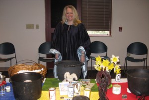Here is a photo from our March 2013 Spirit's Edge: A Seeker's Salon Ostara Ritual & Salon