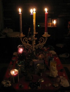 Beltane 2012 gathering of my coven at my home, inviting others to come as a precursor to starting public rituals in 2012