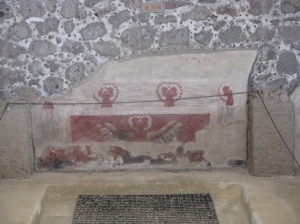 The Eagle mural at Tetitla, Temple of Truth, at Teotihuacan, Dec. 30, 2014