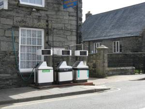 Gas station in the town of Bala - gotta love it!