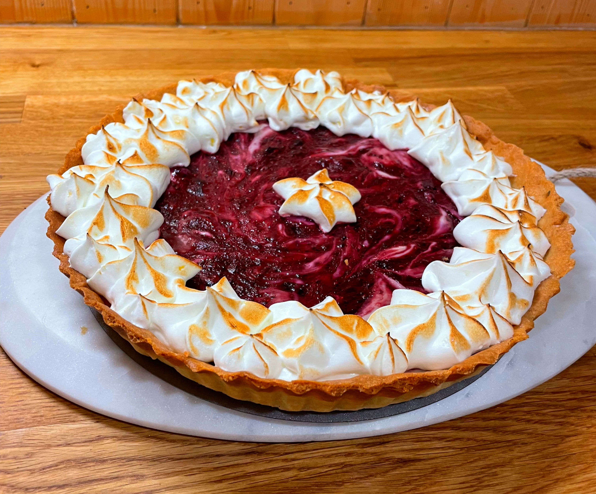 Lemon & Berries Tart