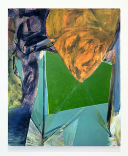 Decoy, Niki Kriese, 2025, Acrylic on canvas, 44" x 36"