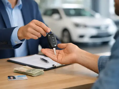 Noleggio auto a breve termine senza carta di credito