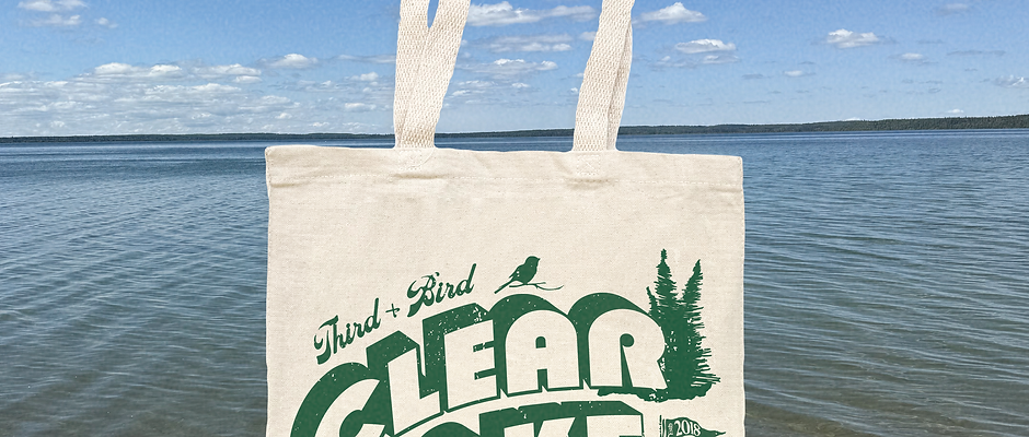 Limited Edition Clear Lake x Third+Bird Tote