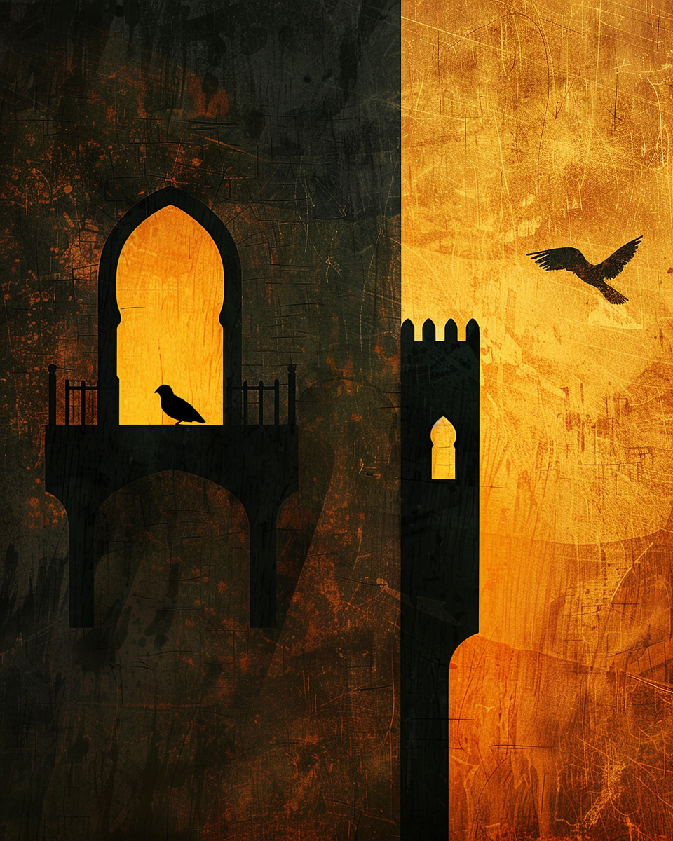 elmau9517_Minimalistic_silhouette_of_a_tall_medieval_tower_at_66598adc-80af-41e1-ae6b-fc92