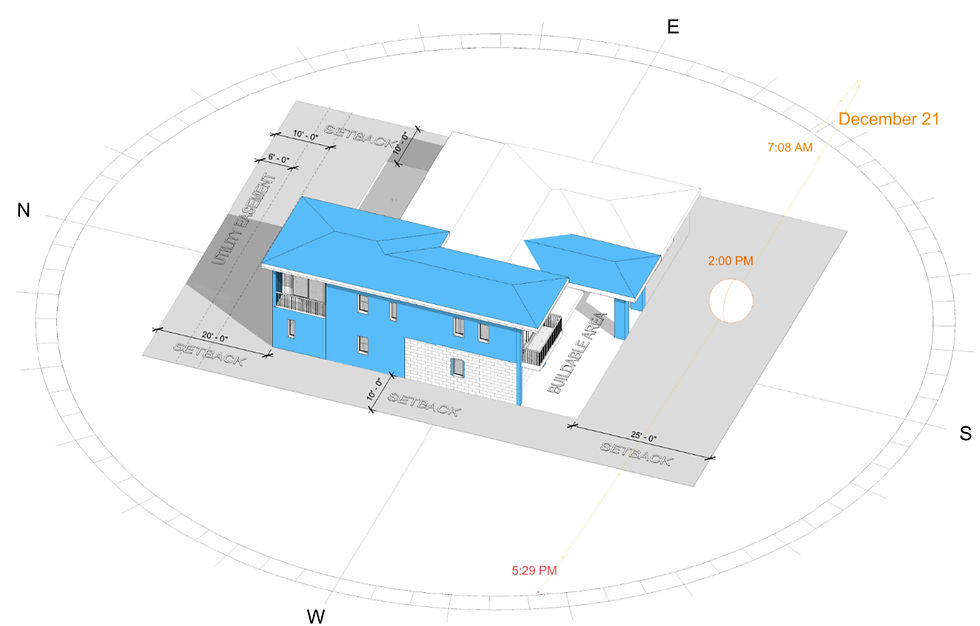 Buildable Area Diagram