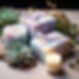 Nicely wrapped pamper gift sets with candles
