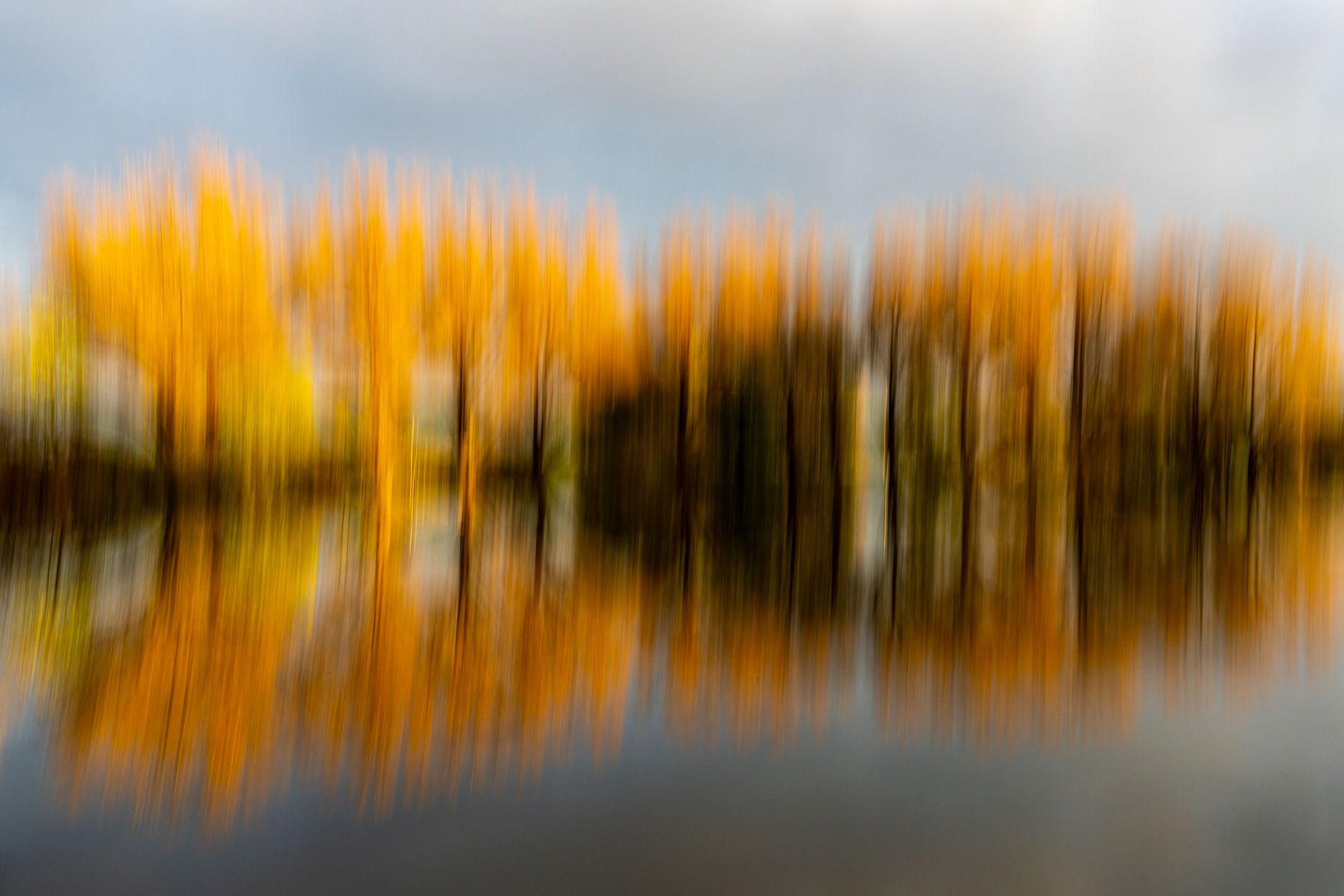 Reflexion am See