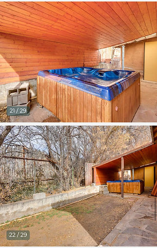 OneSacred Retreats Tesuque Santa Fe Hot Tub