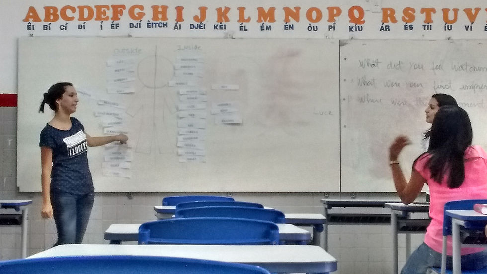 PHB -- Observação - Regência -- Anna Alyne e Janine