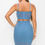 Thumbnail: Studded Stone Cami Top & Slit Mini Skirts Set