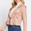 Thumbnail: Long Slv Biker Faux Suede Short Jacket