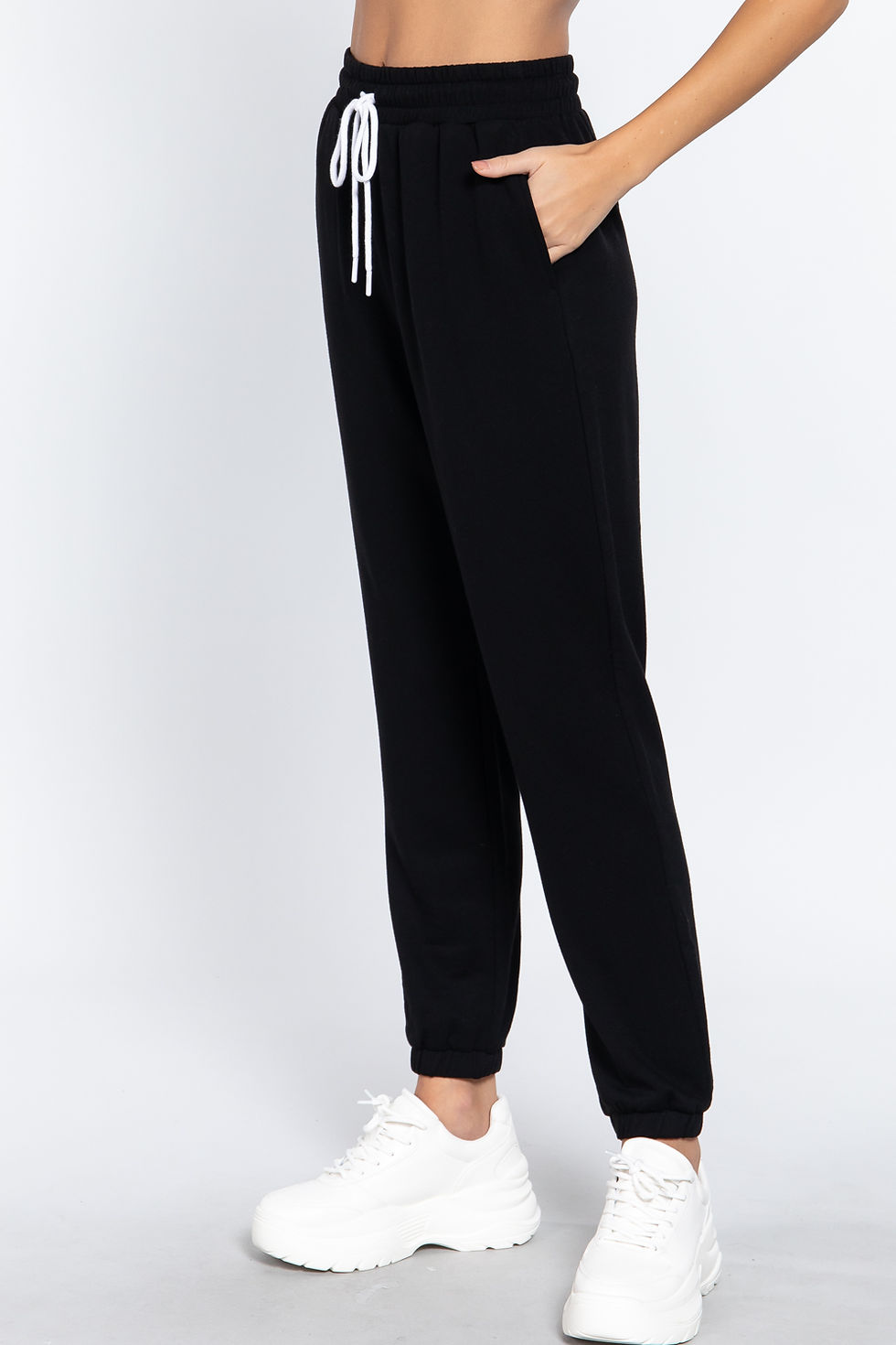 Thumbnail: Fleece French Terry Jogger