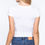 Thumbnail: Short Sleeve V-neck Crop Top