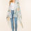 Thumbnail: Fashion Flower Print Skinny Scarf
