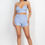 Thumbnail: Terry Towel Bralette Top & Mini Shorts Set