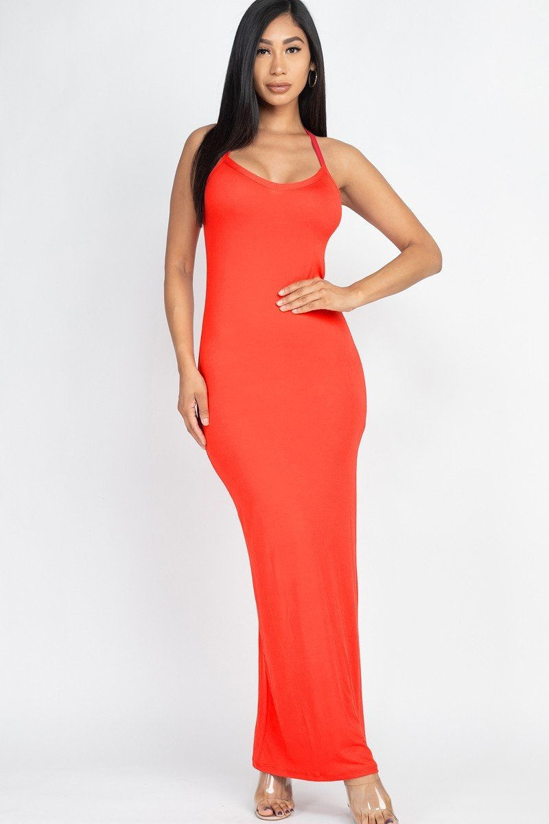 Thumbnail: Racer Back Maxi Dress