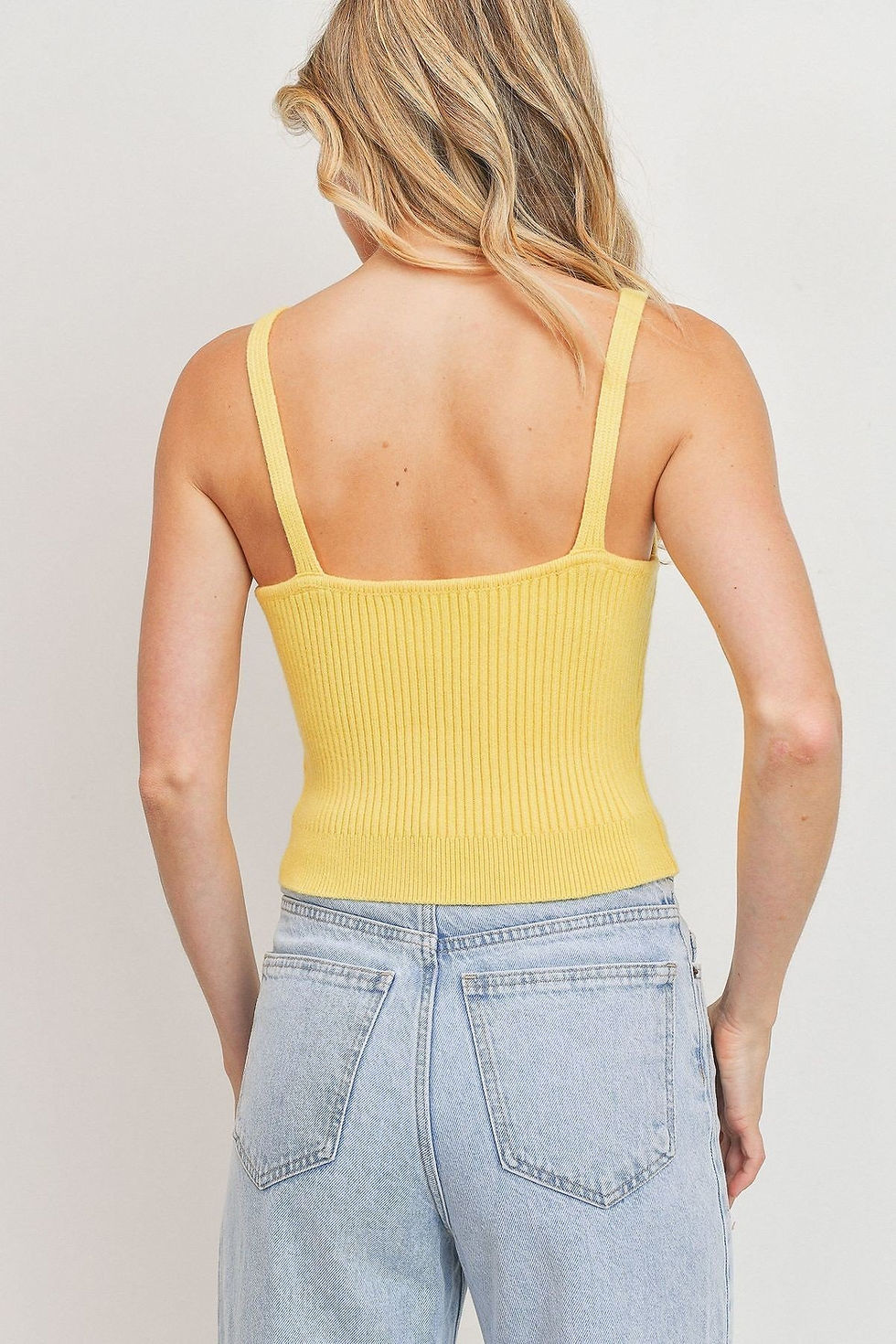 Thumbnail: Rib Knit Sleeveless Top