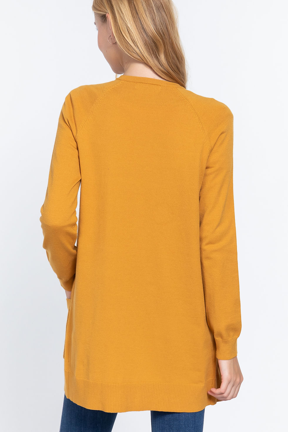 Thumbnail: Raglan Slv Open Sweater Cardigan