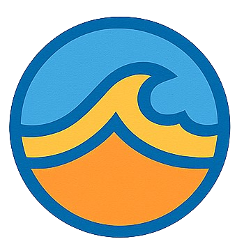 Logo of The Third Wave Center featuring a stylized orange wave design.