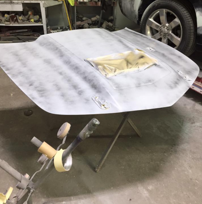Hood with Scoop