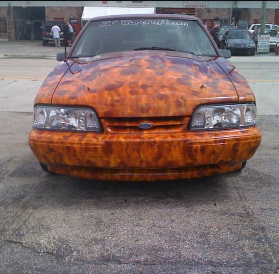 fox body flame paint