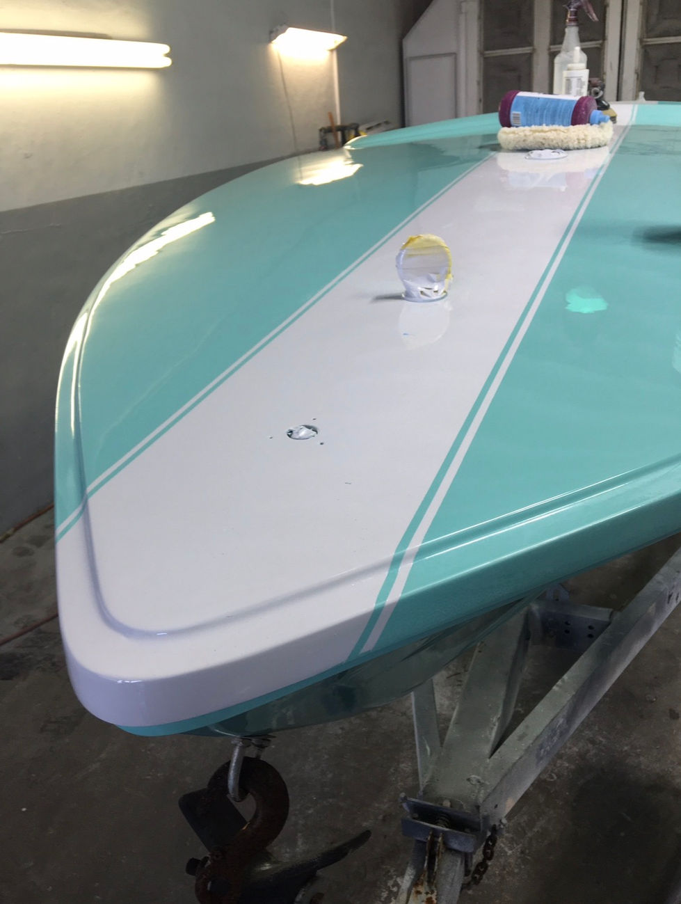 custom boat paint