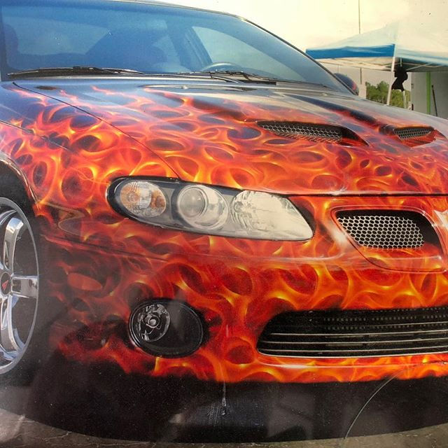 Flames Paint
