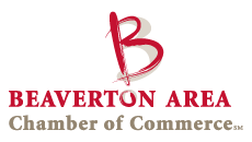 A logo for the Beaverton Chamber of Congress