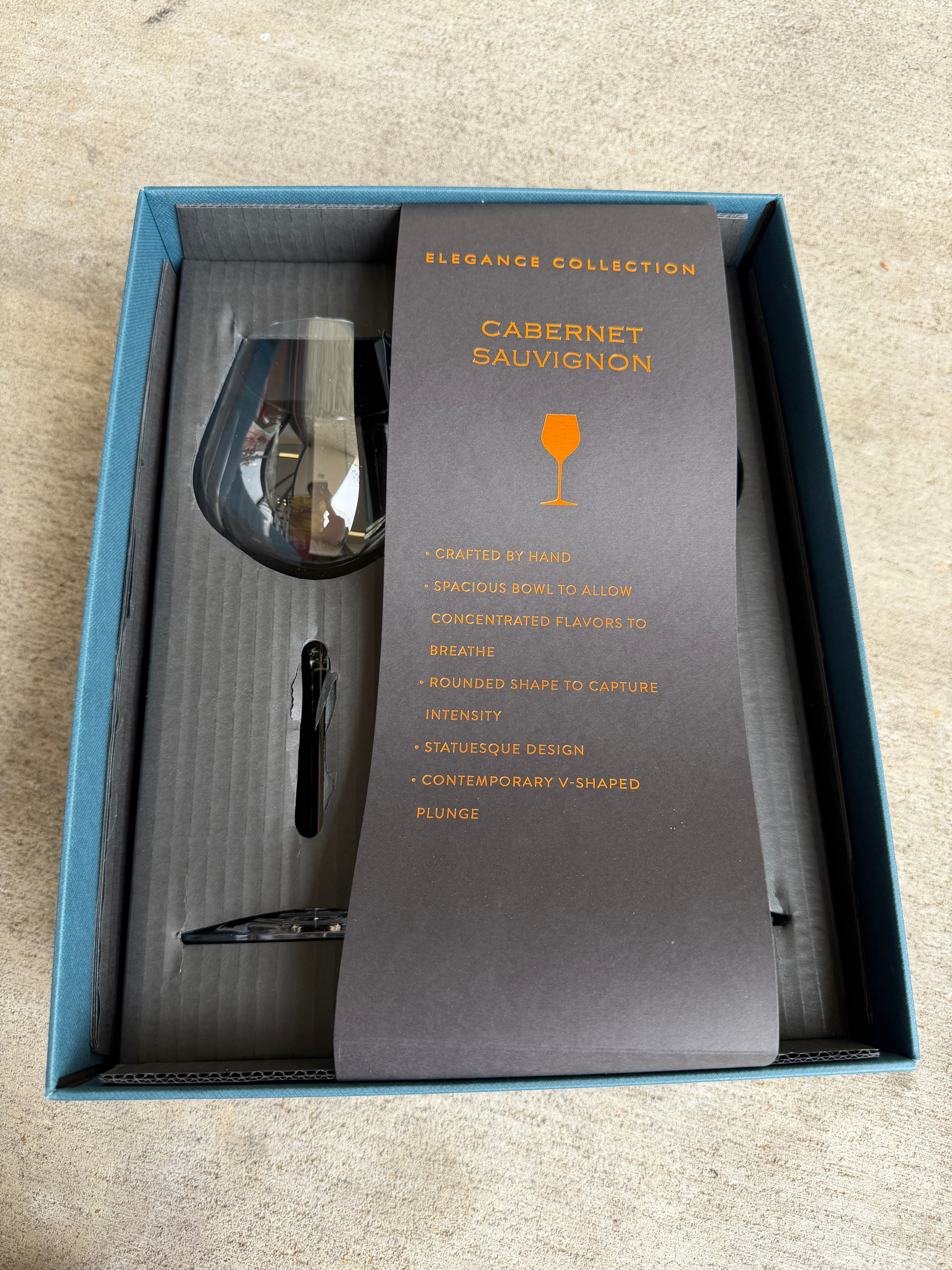 Waterford Wine Glasses (New in Box)
