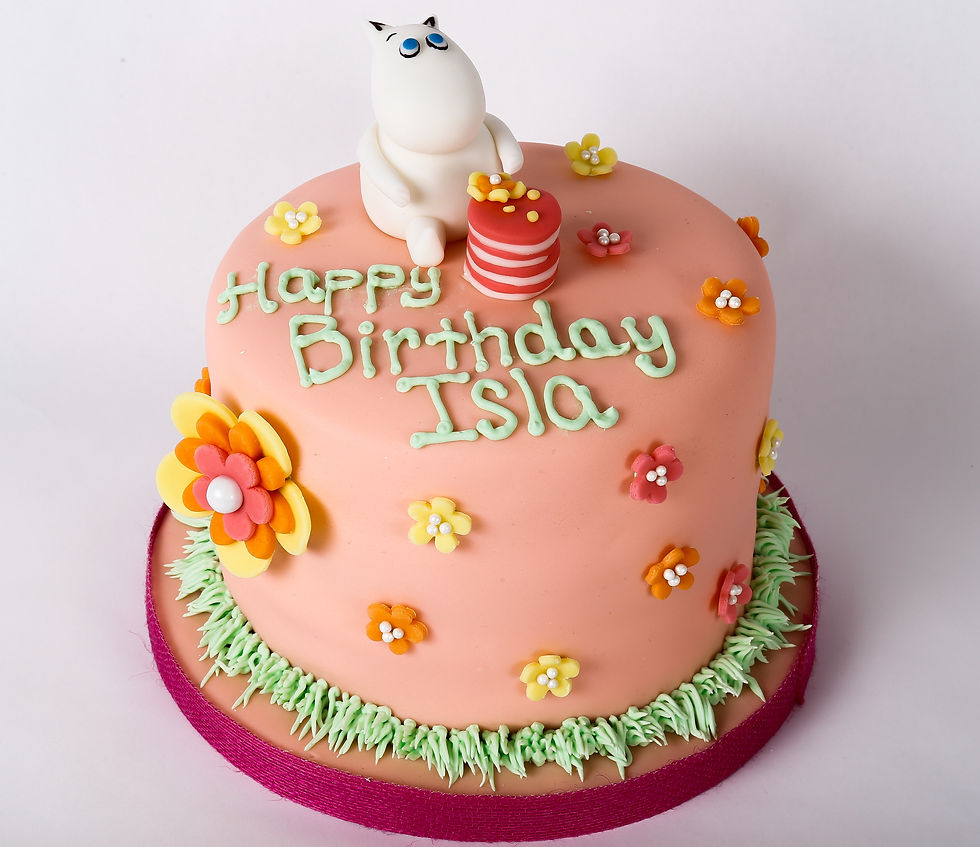 Moomins Birthday Cake