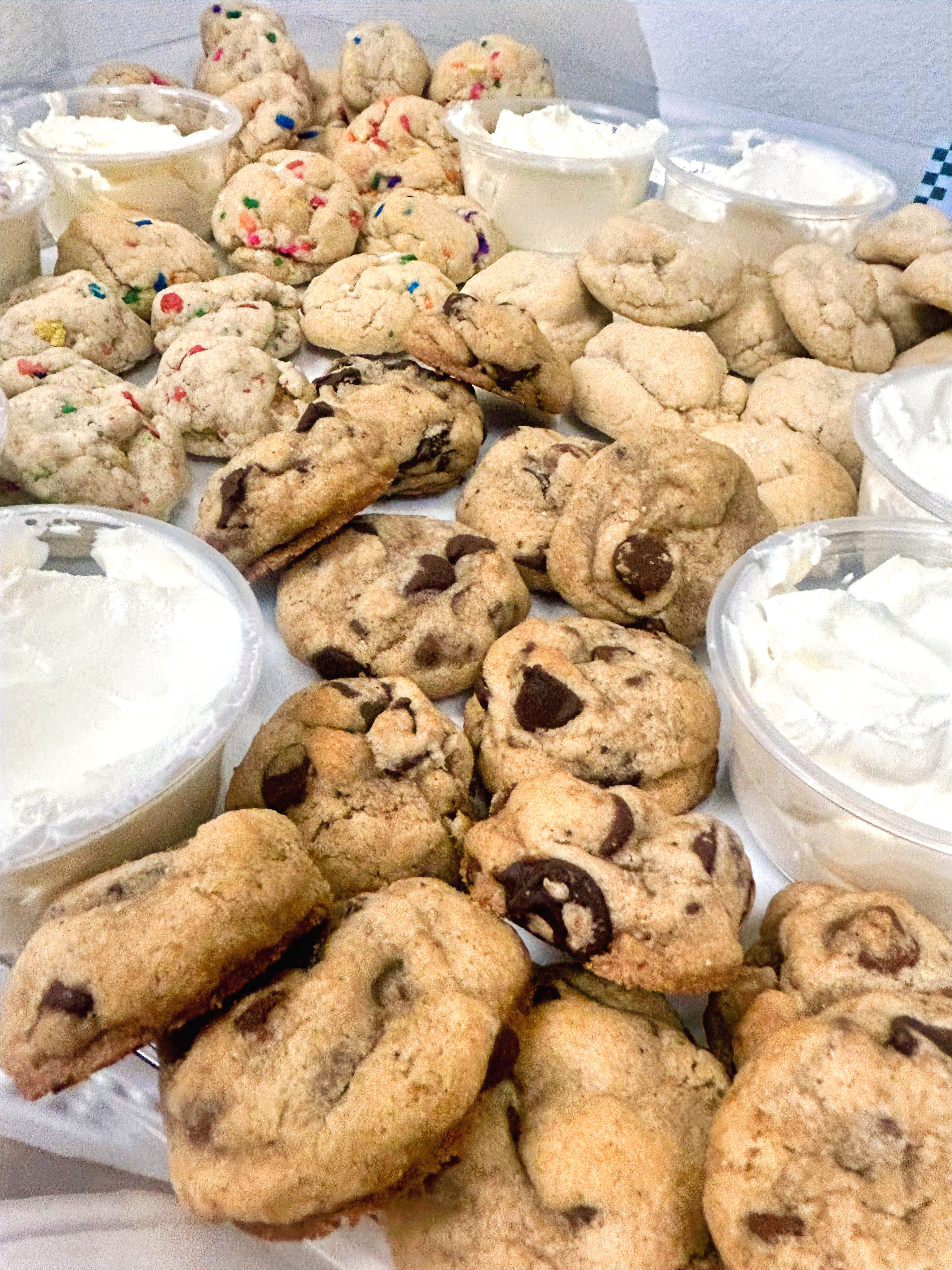 Party Pack- 100 mini dunks with icing