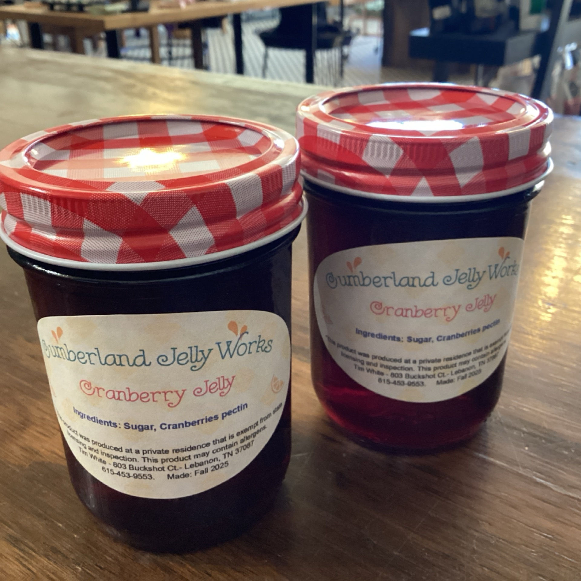 Cranberry Jelly