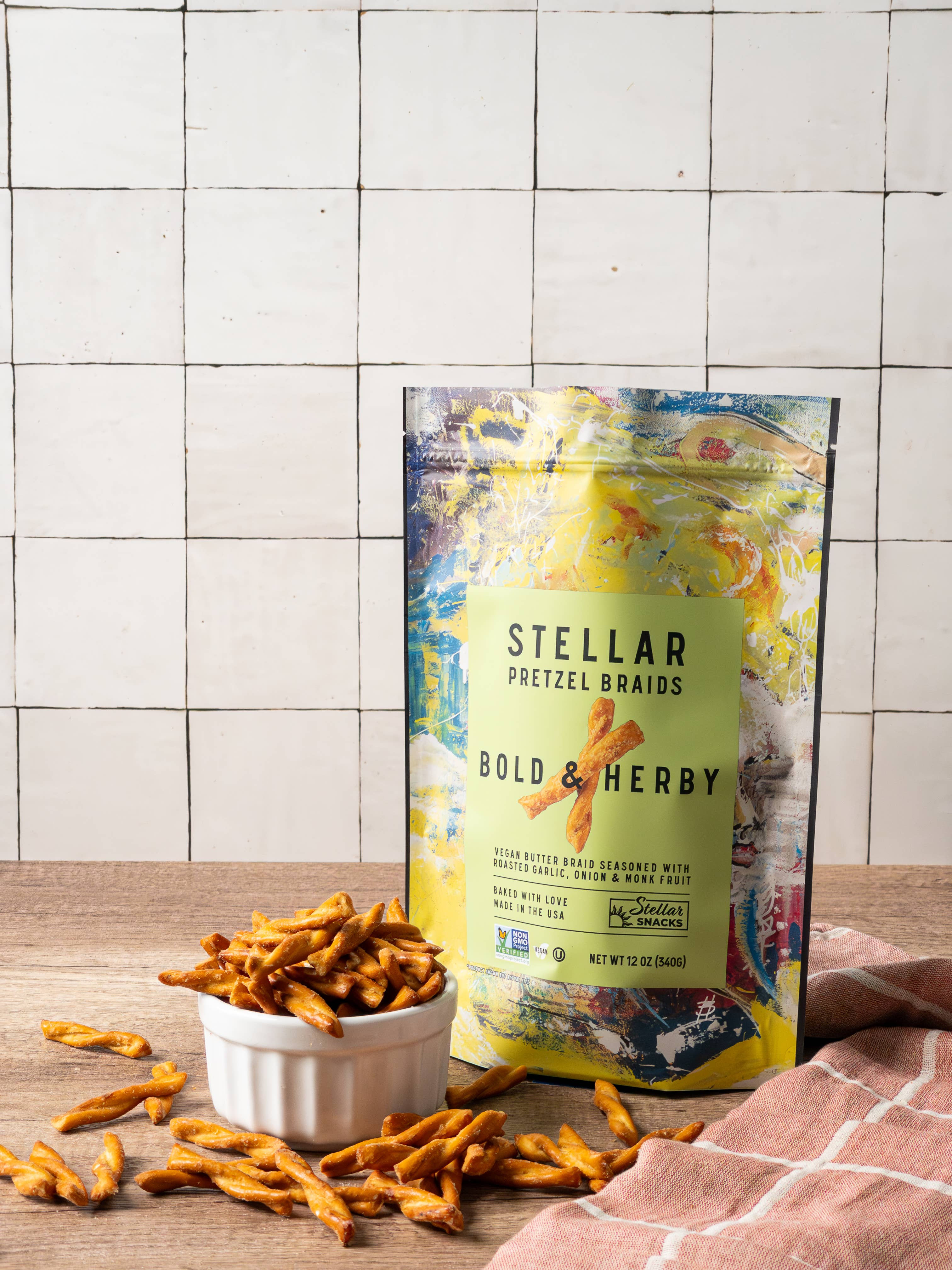Stellar Pretzel Braids -Bold & Herby - 12oz