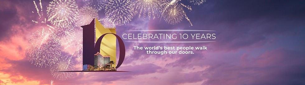 Celebrating 10 Years at Scarlet Pearl Casino Resort