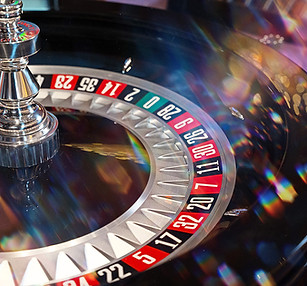 Play roulette on the luxury casino floor.