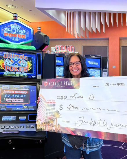 Experience the thrill of winning at Scarlet Pearl Casino Resort. See the latest jackpots, daily winners, and big payouts on the Mississippi Gulf Coast.