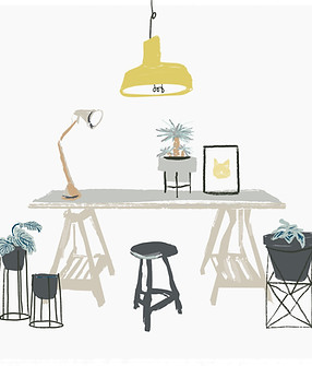 Painted Desk