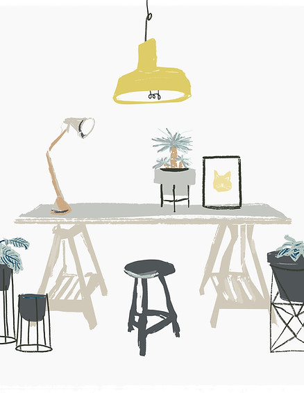 Painted Desk