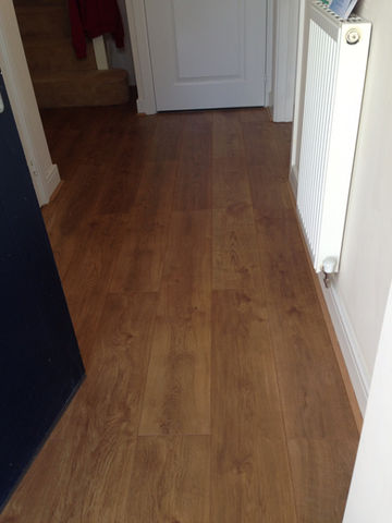 Newly Sanded Wooden Floor