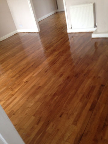 Wood floor wax oiled