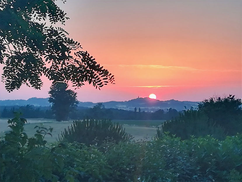 zonsondergang | Domaine les Armengauds
