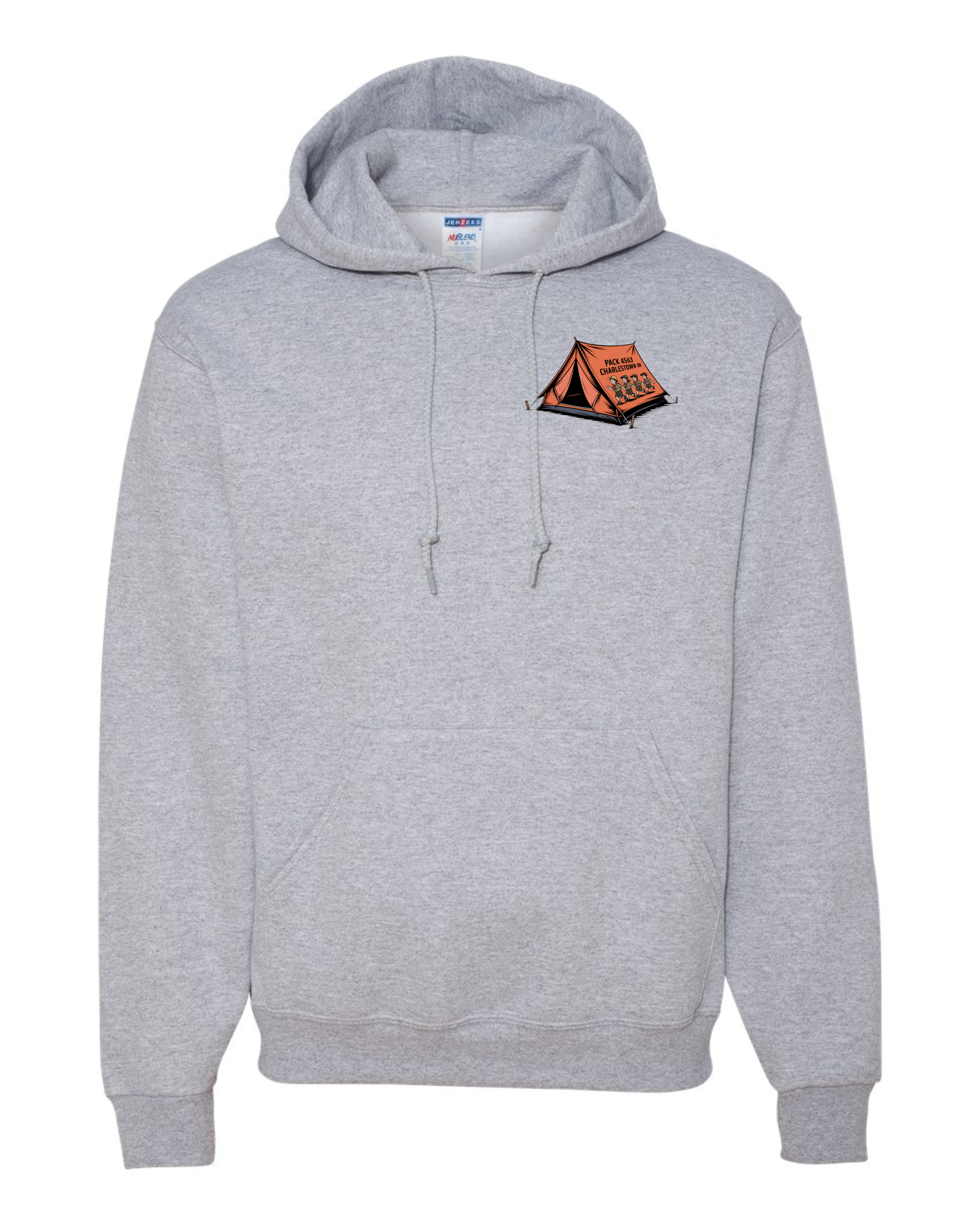 "Cub Scout Pack 4563" Adult Hooded Sweatshirt